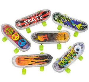2" Mini Skateboards, Assorted  - Party Direct