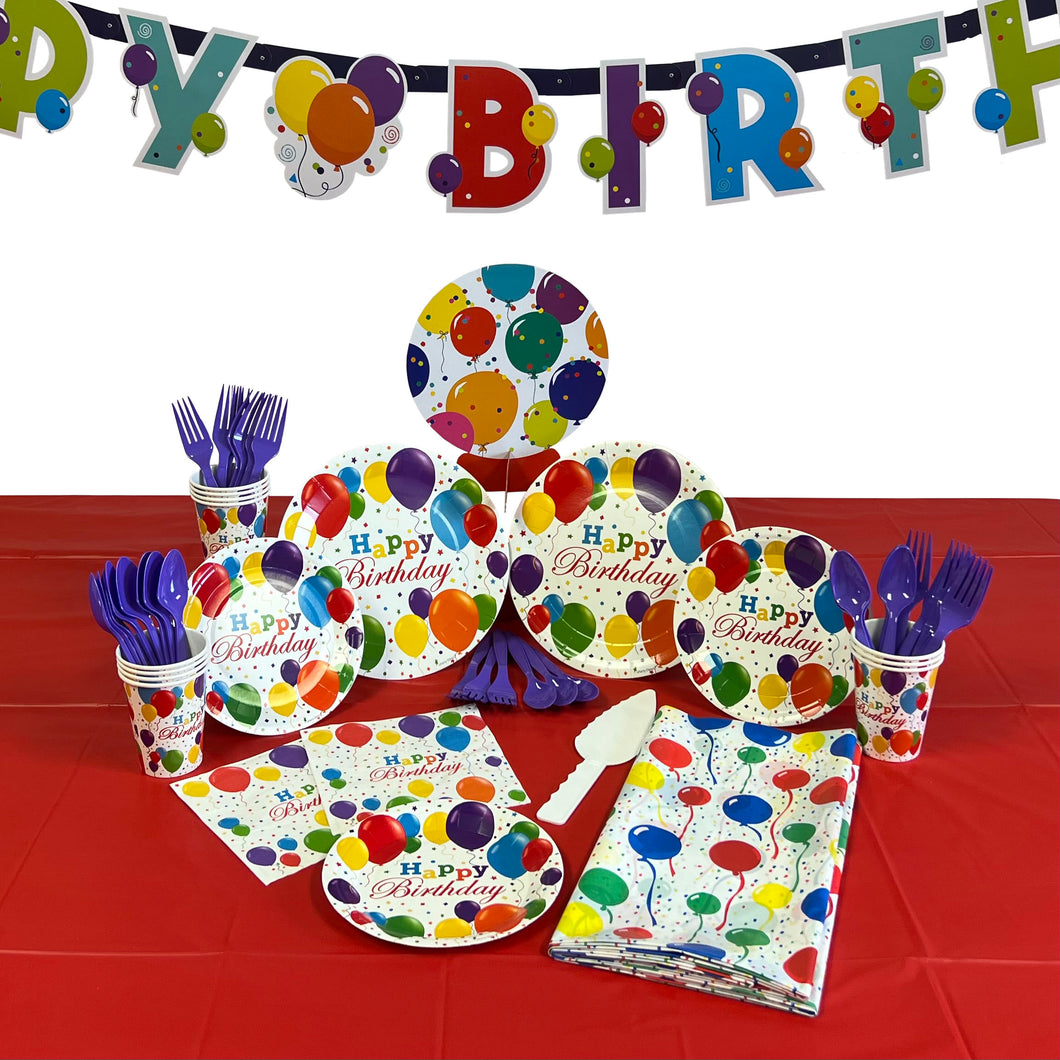 Birthday Balloon Jamboree Party Deluxe Kit