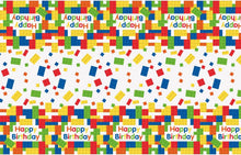 Load image into Gallery viewer, &quot;Building Blocks&quot; Table Cover - 1 Each or 12/Unit  - Party Direct
