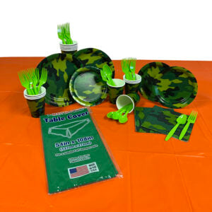 Camouflage Birthday Party Kit