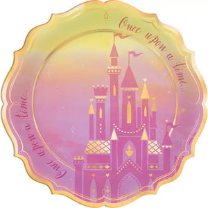 Disney Princess "Once Upon A Time", 10.5" Plate  - Party Direct