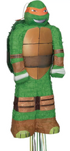 Load image into Gallery viewer, Teenage Mutant Ninja Turtles Pull-String Piñata - 1/Pack or 4/Unit
