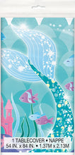 Load image into Gallery viewer, Mermaid Table Cover - 1 Each or 12 Table Covers/Unit  - Party Direct
