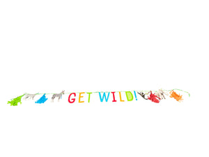 Party Animals "Get Wild" Banner