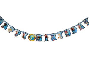 Sonic "Happy Birthday" Banner