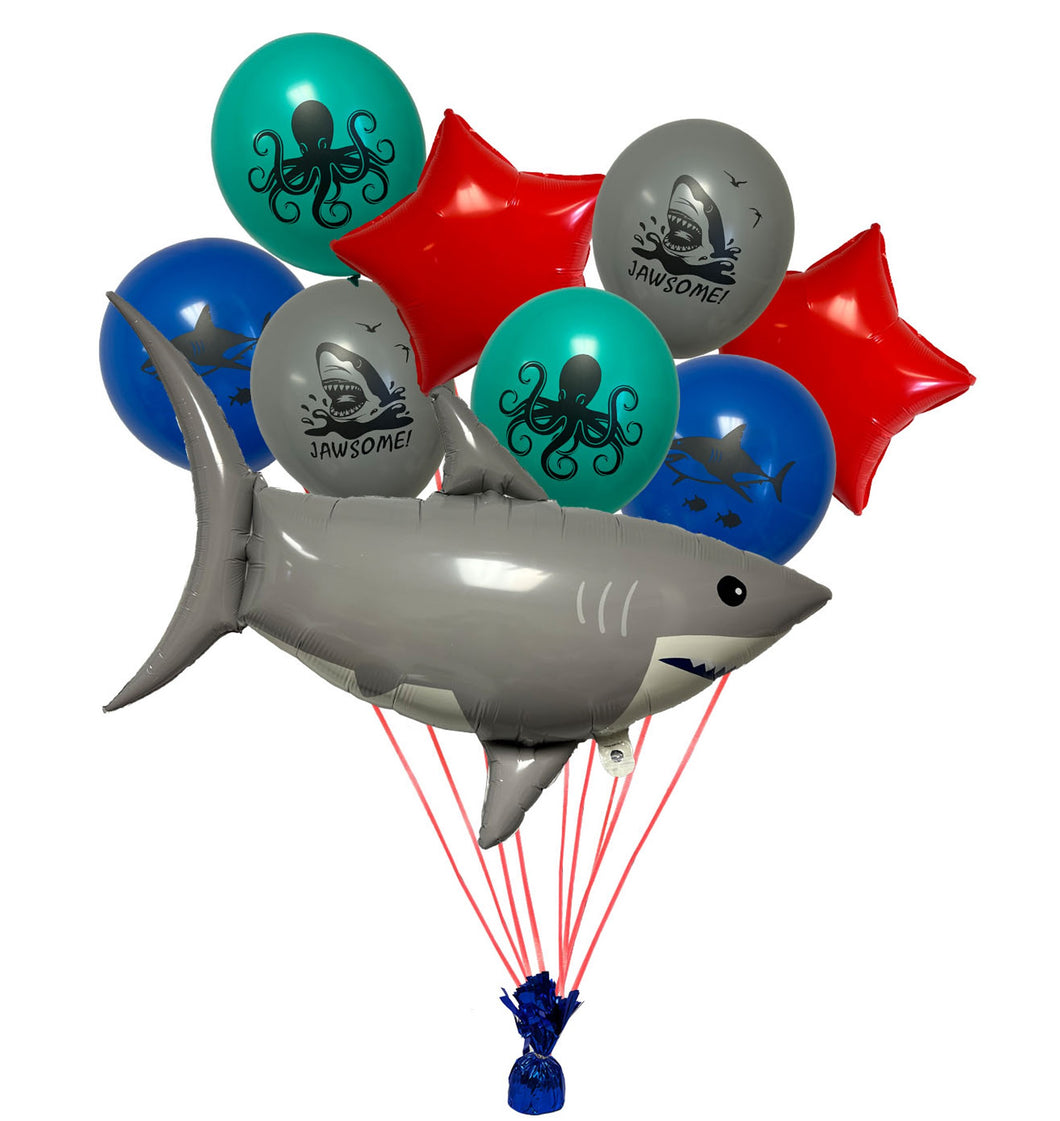 Shark Party Balloon Kit