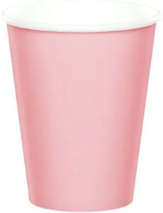 Solid Color Cups, 9oz, Paper - 14/Pack or 252/Case Party Direct