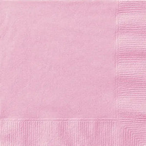 Solid Color Luncheon Napkins, 6.5" x 6.5" - 20/PK - Discontinued Party Direct