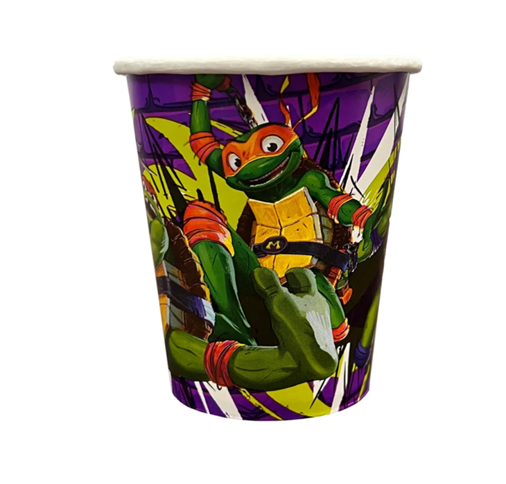 Teenage Mutant Ninja Turtles 9oz Cups - 8 Cups/Pack or 96 Cups/Unit