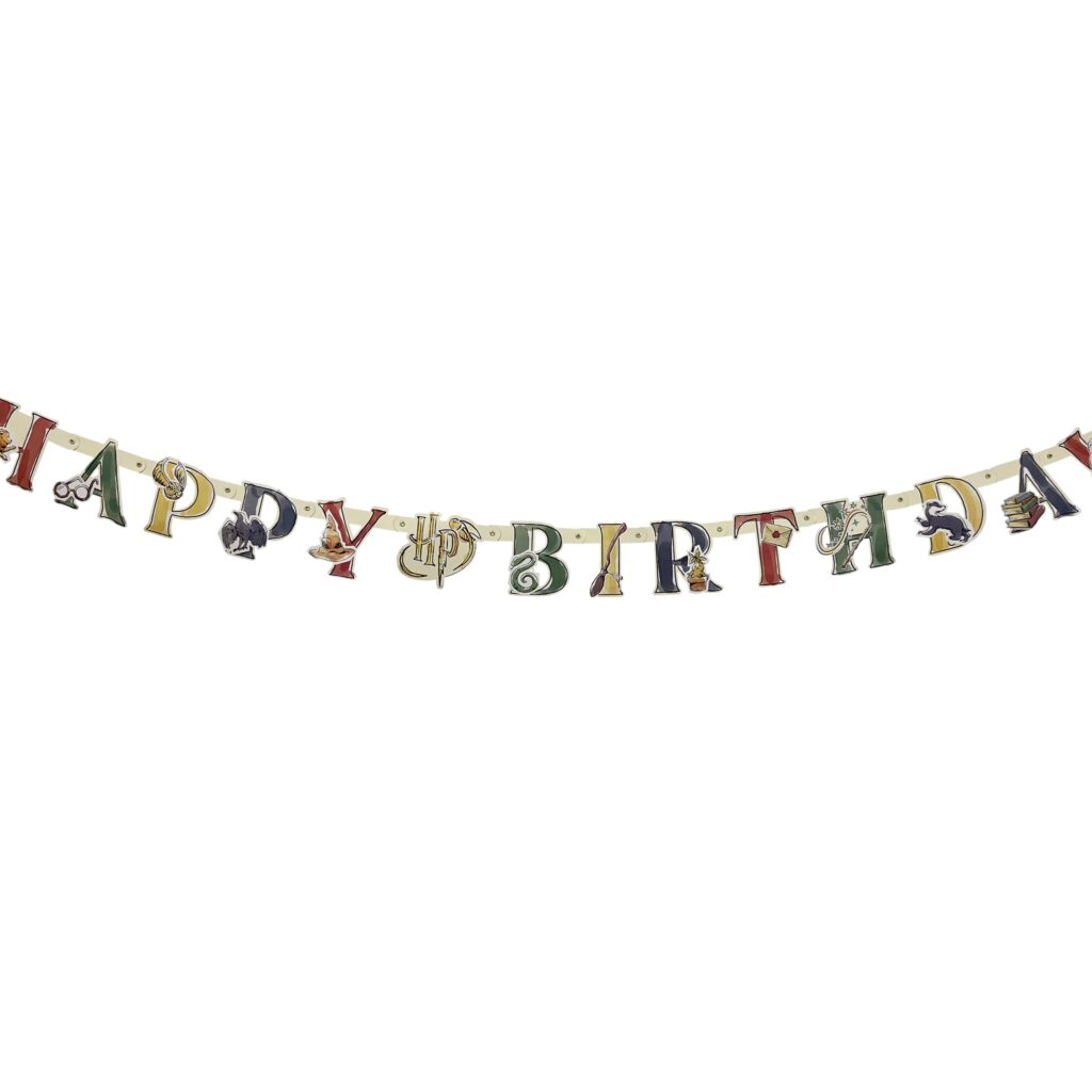 Harry Potter Happy Birthday Banner Banner Party Direct