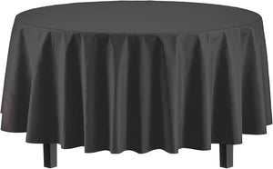 Vinyl Table Covers, Round, 84" Table Coves - 1 Each or 24/Case