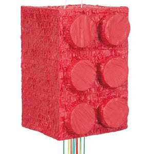 "Building Blocks", 3D, Pull-String Piñata - 1/Pack or 4/Unit