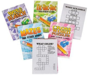 2" x 3" Game Book Assortment  - Party Direct