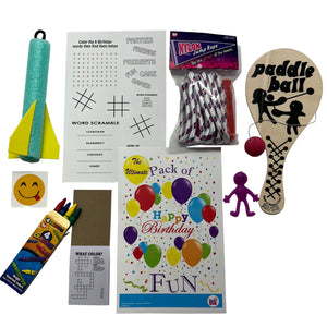 "Birthday Balloon Jamboree" Mega Fun Favor Bag - 1 Each