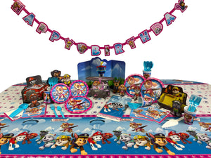 Paw Patrol "SKYE PINK" Birthday Party Deluxe Kit