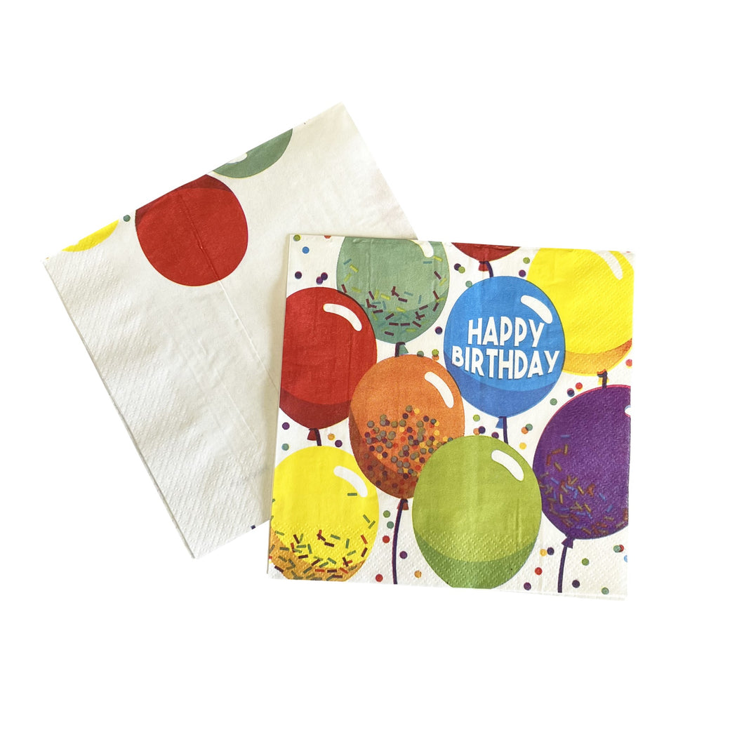 Birthday Celebration Luncheon Napkin - 125/Pack or 750/Case