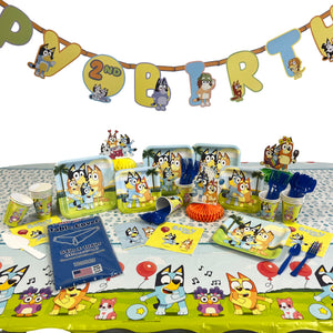 Bluey Birthday Deluxe Party Kit