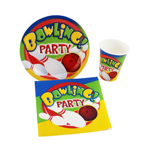 Bowling Party 7" Economy Kit for 250