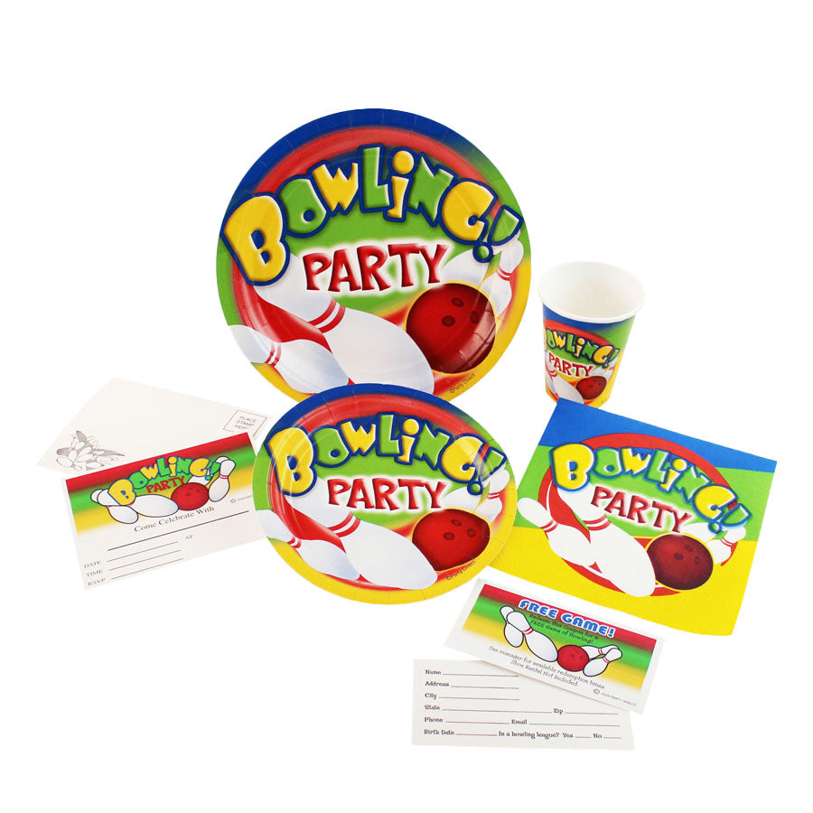 Bowling Party Deluxe Kit for 250