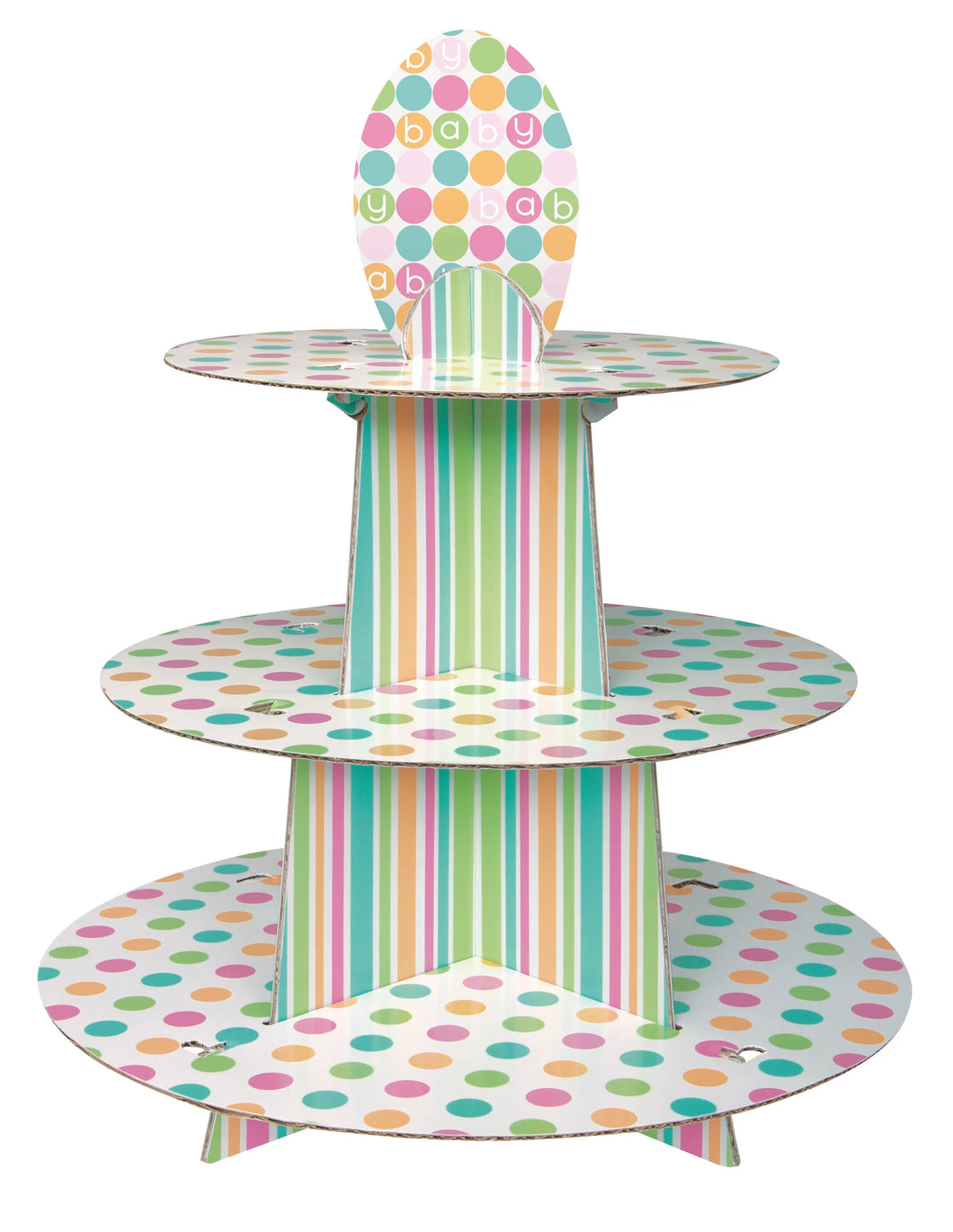 Baby Shower Cupcake Stand - 1 Each  - Party Direct