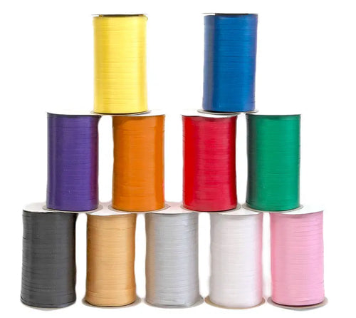 Balloon Curling Ribbon, Assorted Colors - 3/16