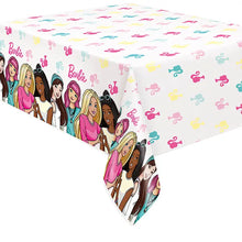 Load image into Gallery viewer, Barbie and Friends Table Cover - 1 Each or 12 Table Covers/Unit - Party Direct
