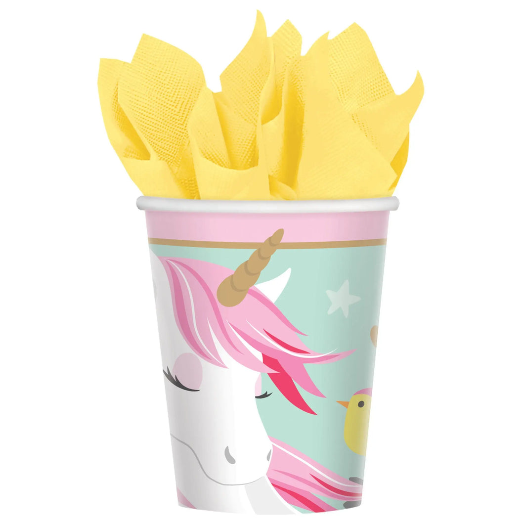 Believe in Unicorns 9oz cup  - Party Direct