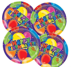 Birthday Balloon 7" Plate, Paper - 250/UNIT Party Direct