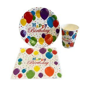 Birthday Balloon Jamboree  7" Economy Kit for 250 Party Direct