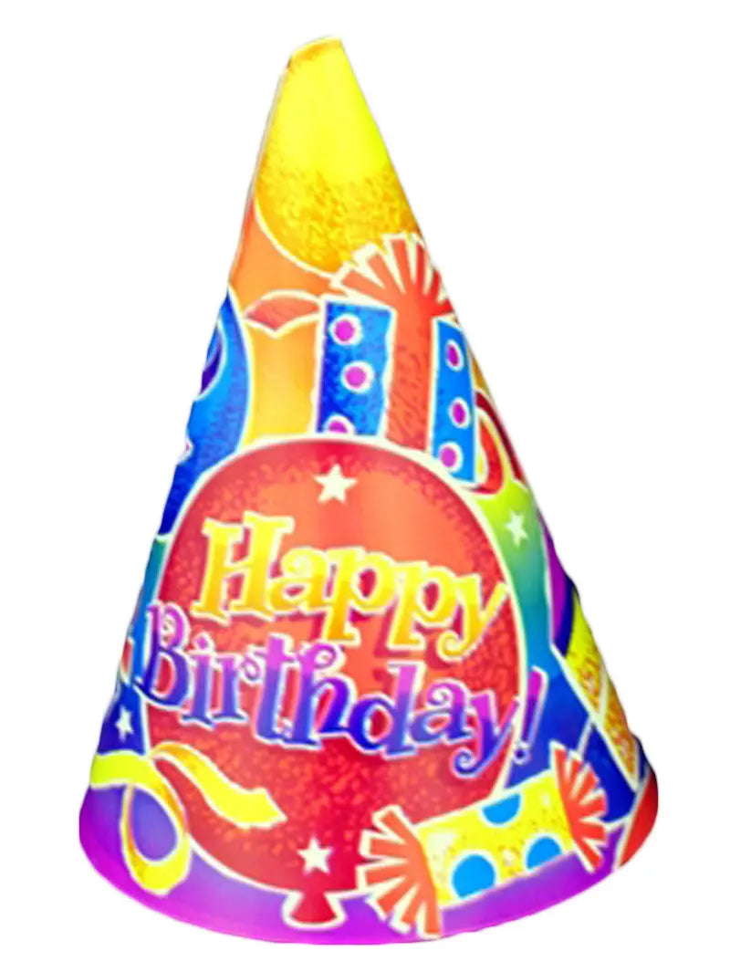 Birthday Fun Party Hats - 250/Case  - Party Direct