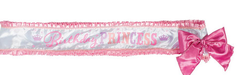 Birthday Princess Deluxe Sash  - Party Direct