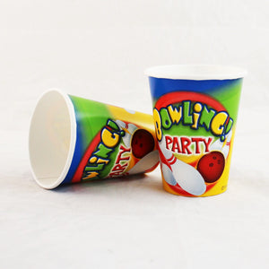 Bowling Party 9oz Cups - 500/Case  - Party Direct