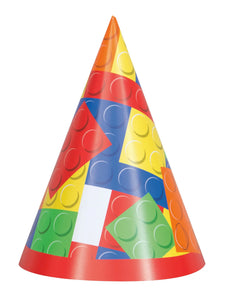 Building Blocks Party Hats  - Party Direct