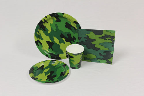 camo Camouflage Deluxe Kit for 250 Party Direct