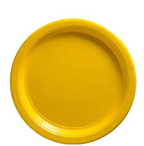 Solid Color, 7" Plates - 20/Pack or 240/Case - Discontinued Party Direct