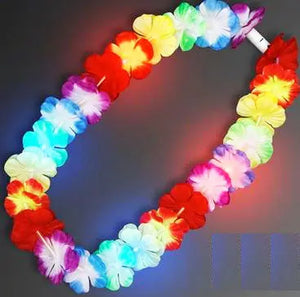 Colorful 36" Flower, Light-Up Leis, Sold Individually Party Direct