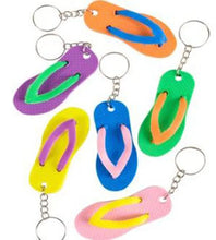 Load image into Gallery viewer, Flip-Flop Keychain, 2.5&quot; Assorted  - Party Direct
