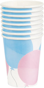 Gender Reveal 9oz Cup - 8 Cups/Pack  - Party Direct