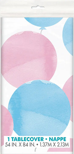 Gender Reveal Table Cover - 1 Each  - Party Direct
