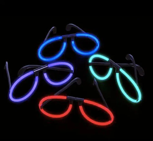 Glow In Dark Eye Glasses  - Party Direct