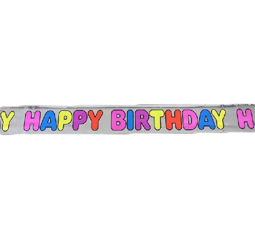 Happy Birthday Banner - 1 Each  - Party Direct