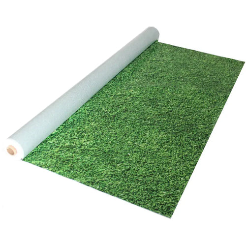 Jumbo Plastic Grass Table Roll - Party Direct