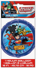 Load image into Gallery viewer, &quot;Justice League&quot; 18&quot; Foil Balloon - 1 Each or 5/Unit  - Party Direct
