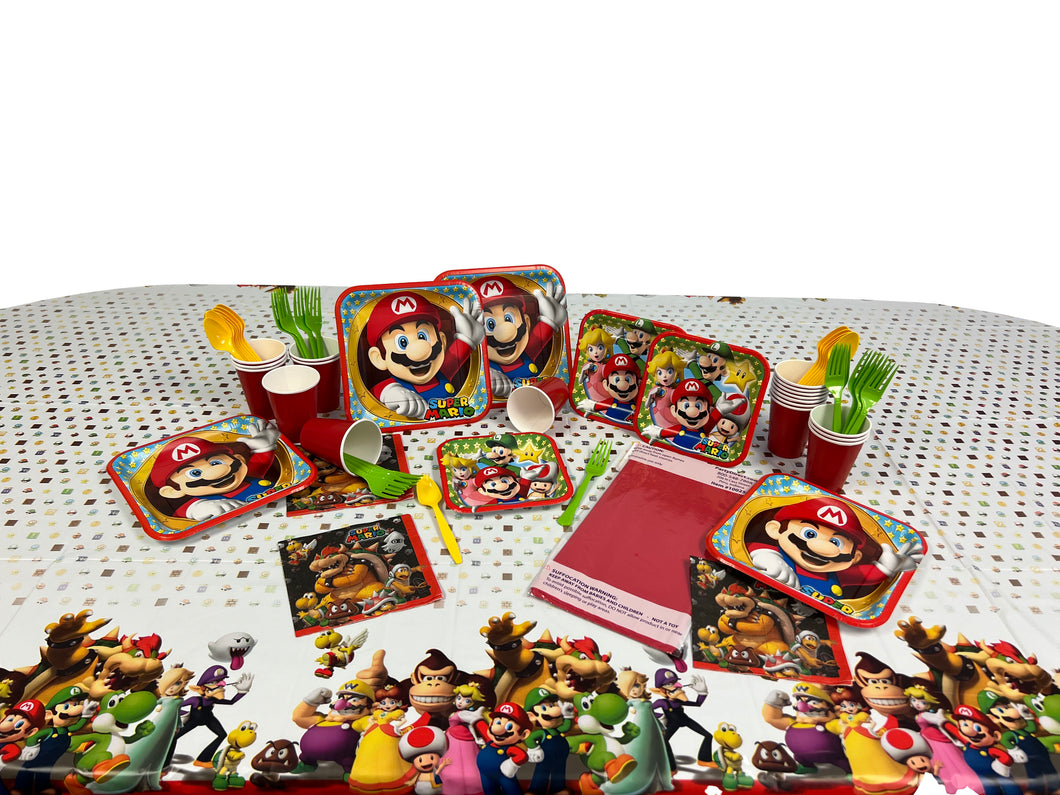 Super Mario Birthday Party Kit