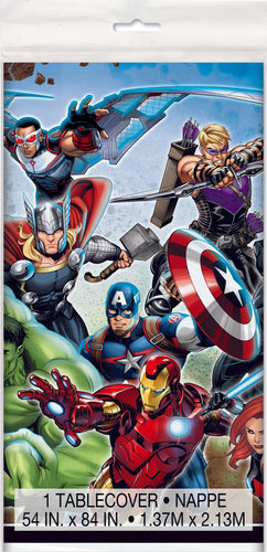 Marvel Avengers Table Cover - 1 Each or 12 Tablecovers/Unit  - Party Direct