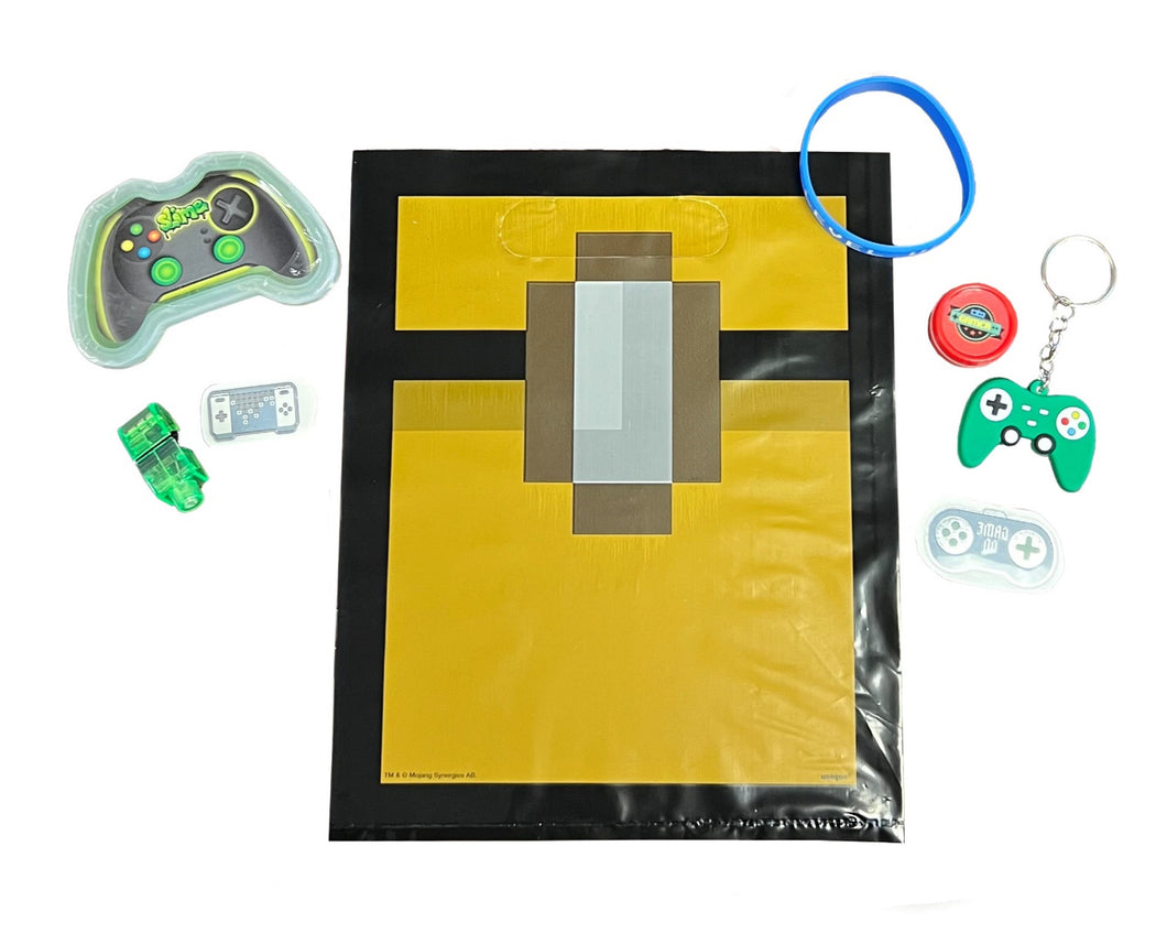Minecraft Mega Fun Favor Bag – 1 Each