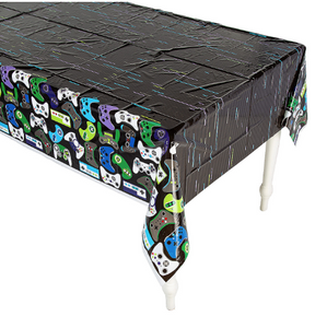 Gamer Birthday Table Covers - 1 Each or 12 Table covers/Case