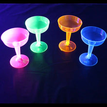 Load image into Gallery viewer, Neon Champagne Glasses, 4 Assorted Colors  - Party Direct
