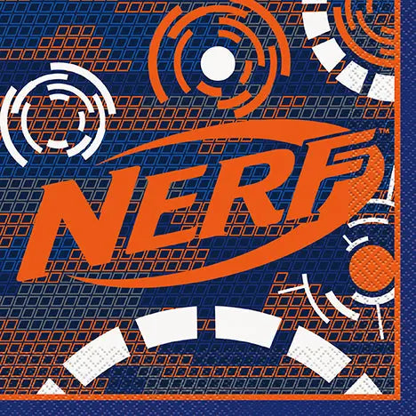 Nerf Luncheon Napkins  - Party Direct