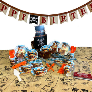 Pirate Treasure Birthday Party Deluxe Kit
